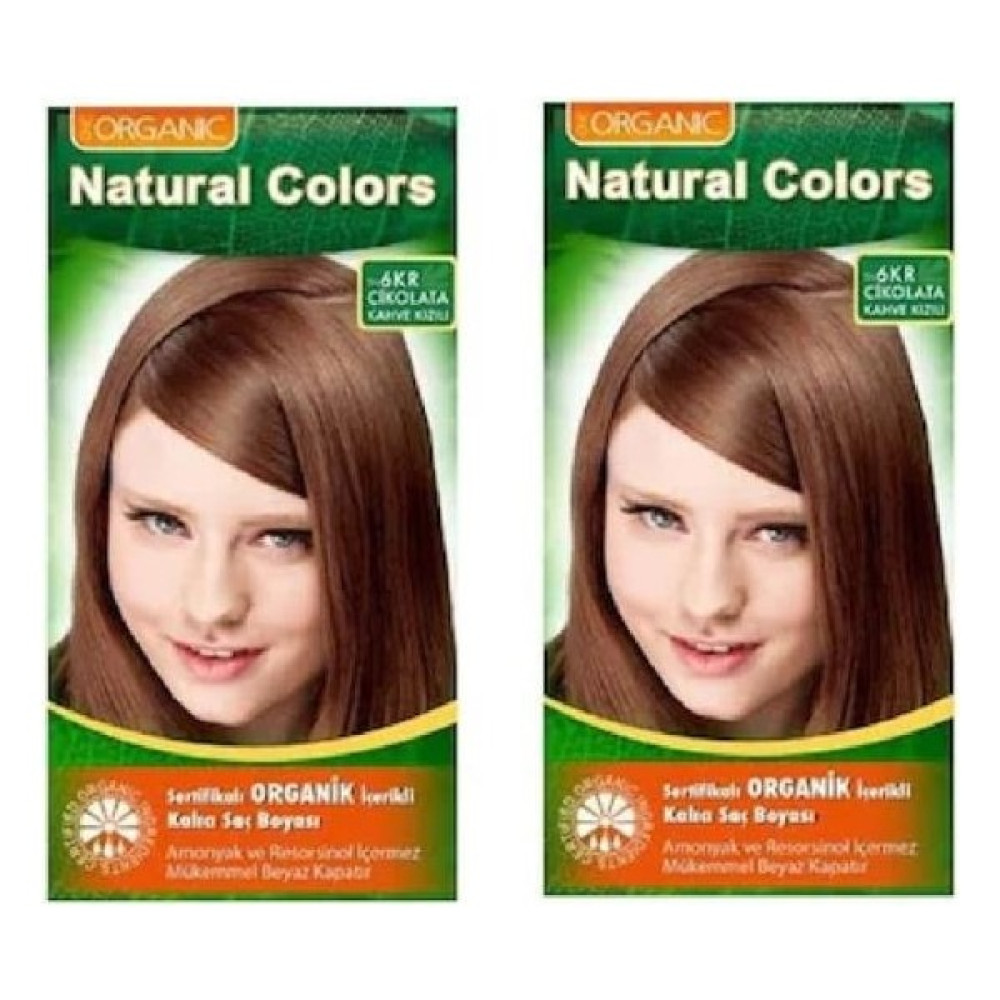 Natural Colors Saç Boyası Çikolata Kahve Kızılı 6kr X 2 Adet - 1 Saç Boyası Fiyatı