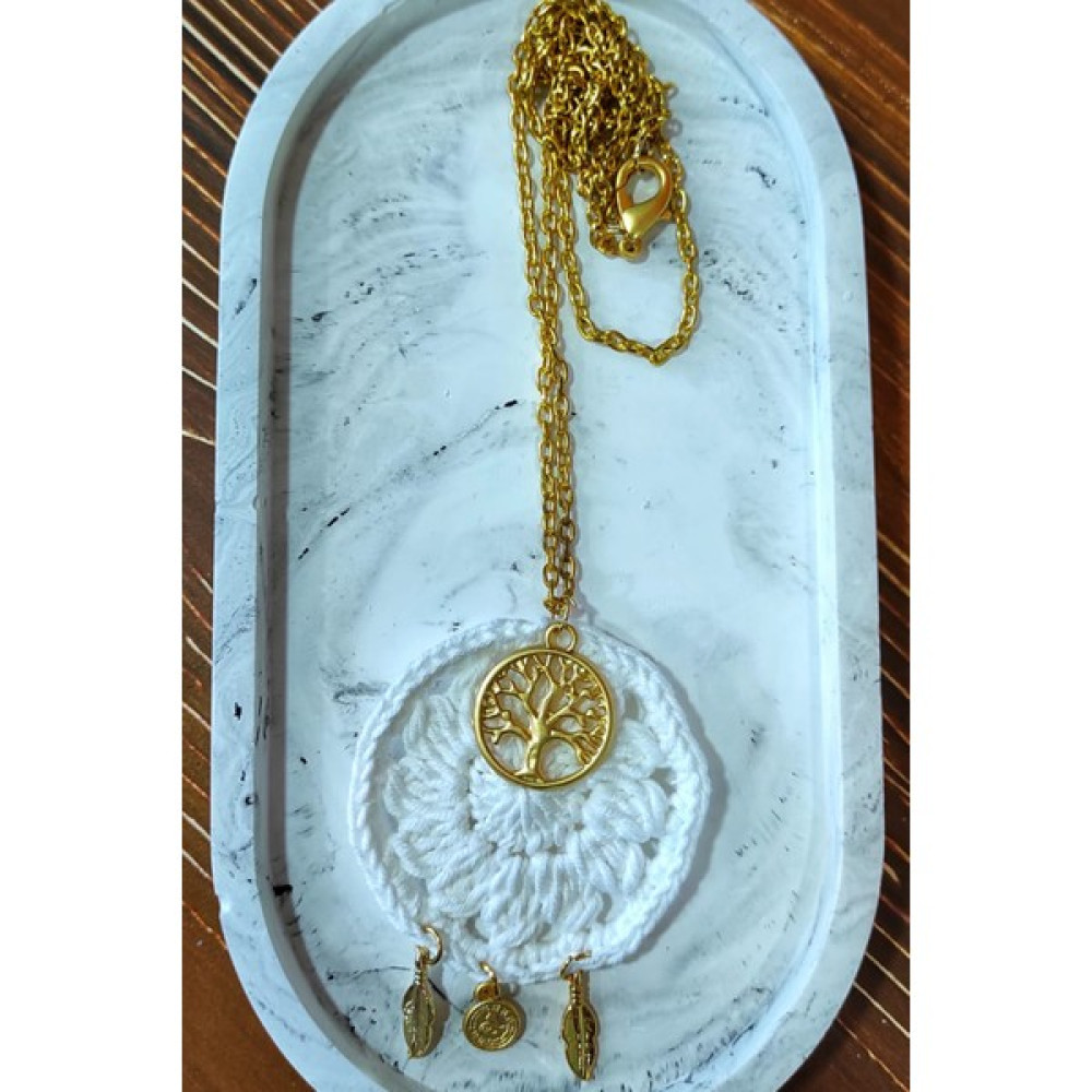 Natural Jewellery El Motifli Aksesuar Kolye Bijuteri Kolye Fiyatı