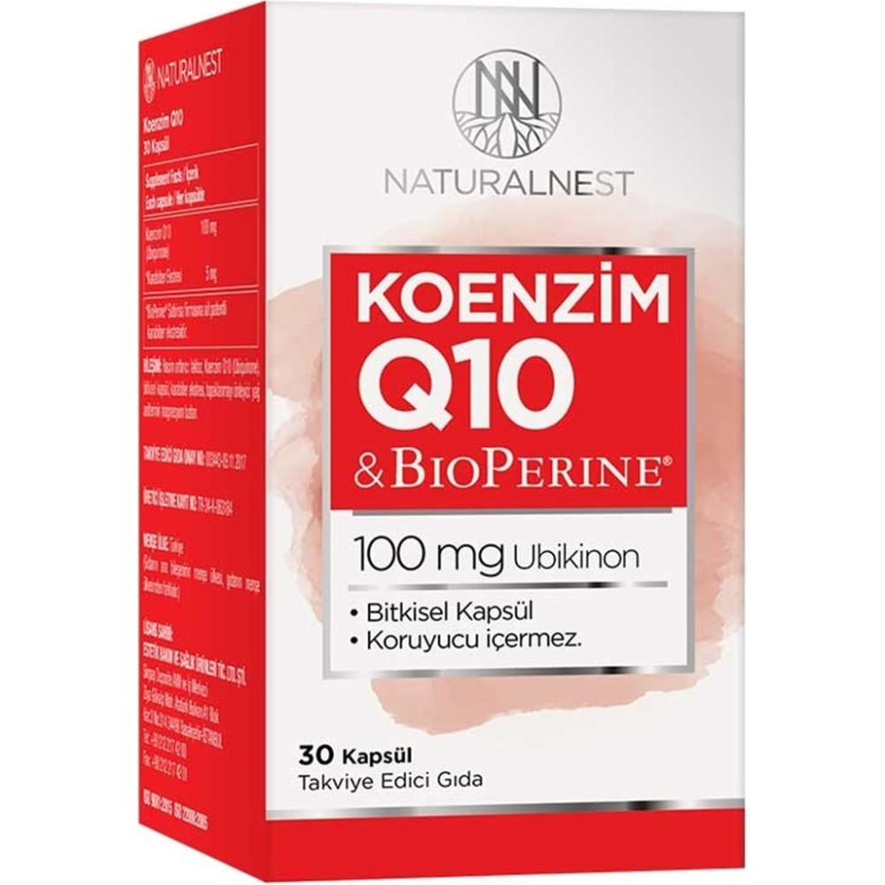 Natural Nest Koenzim Q10 30 Kapsül - -- Diğer Fiyatı
