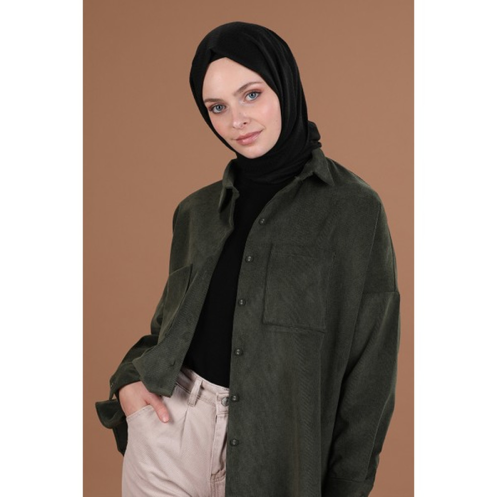 Natural Scarf Zikzak Serisi - Siyah Şal / Fular & Eşarp Fiyatı