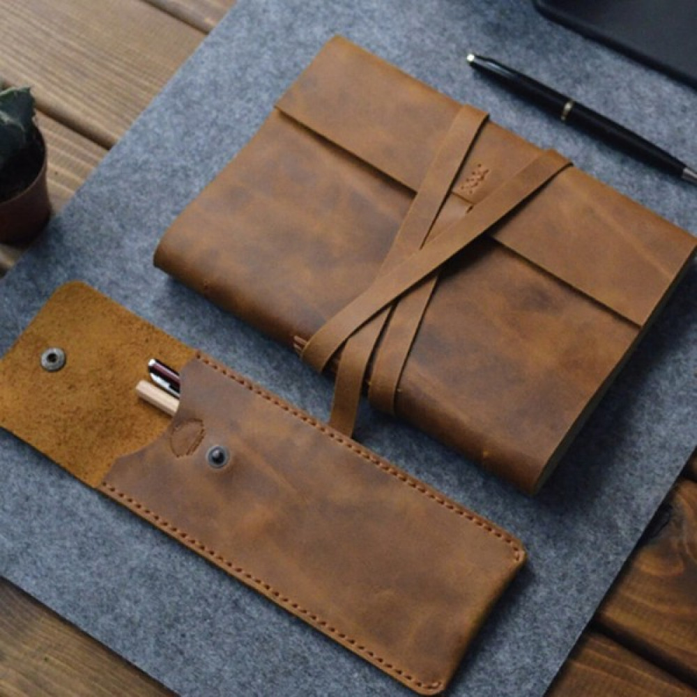 Naturalcraft Deri Defter - Hediyelik Hakiki Anı Defteri - Camel Defter Fiyatı