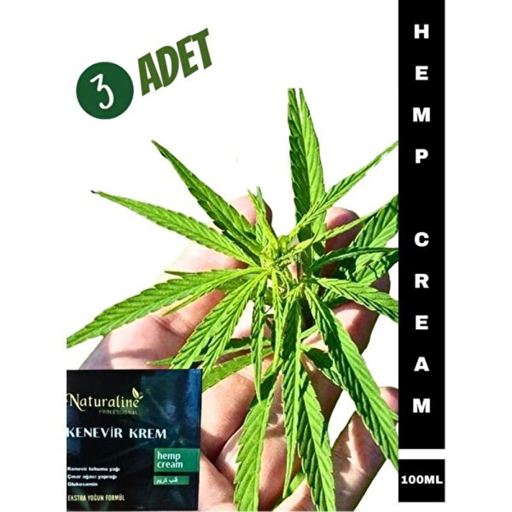 Naturaline Hemp Cream Kenevir Kremi 100 ml 3 Adet Nemlendiriciler Fiyatı