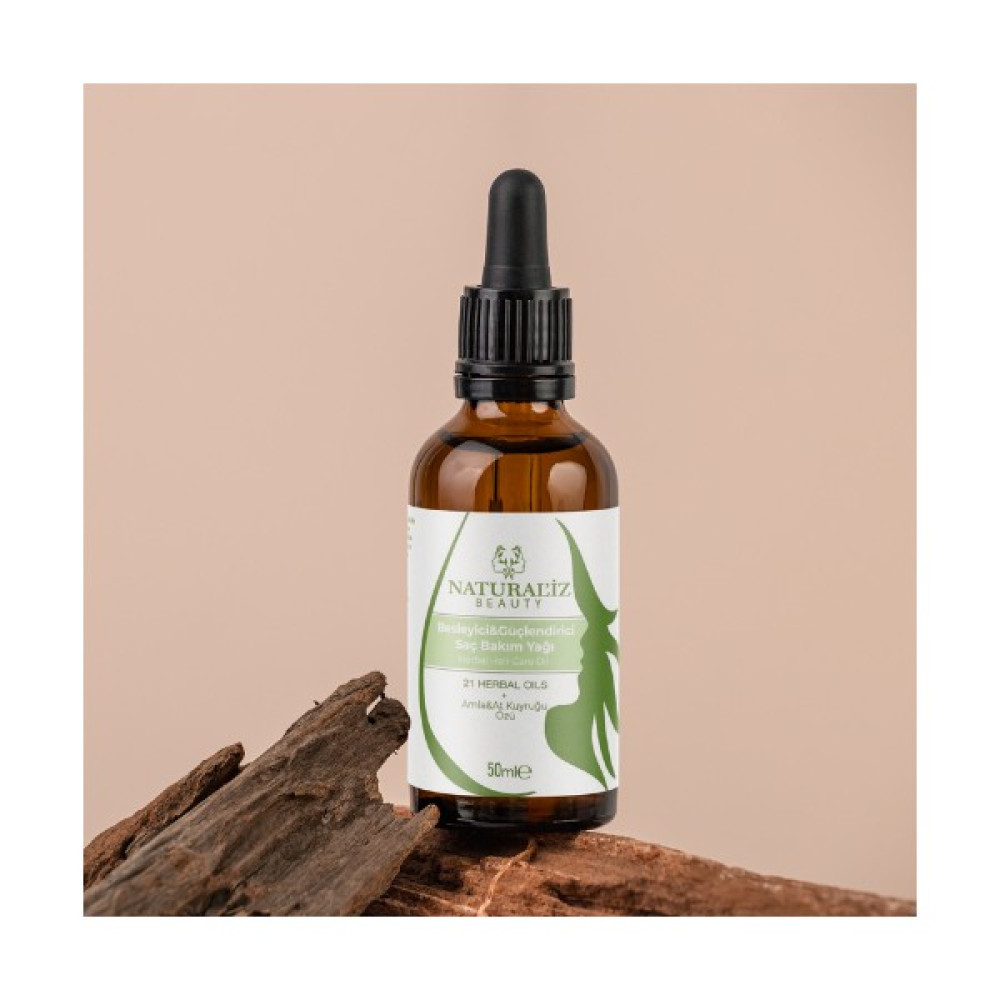Naturaliz Beauty Besleyici&Güçlendirici Saç Bakım Yağı Amla+At Kuyruğu Özü Saç Bakım Maskeleri & Serumlar & Spreyler Fiyatı