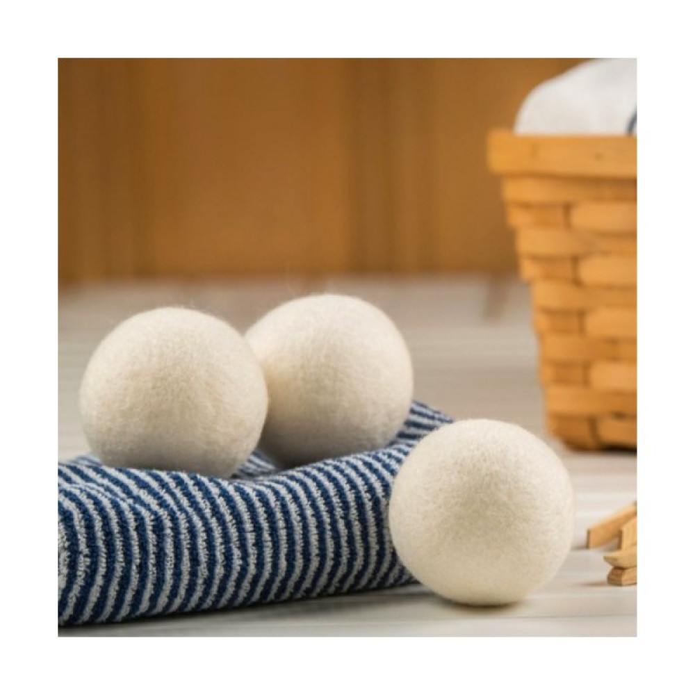 Naturaliz Beauty Çamaşır Kurutma Topu Xl %100 Yün (3 Adet) Doğal Yumuşatıcı Çamaşır Kurutma Makineleri Fiyatı