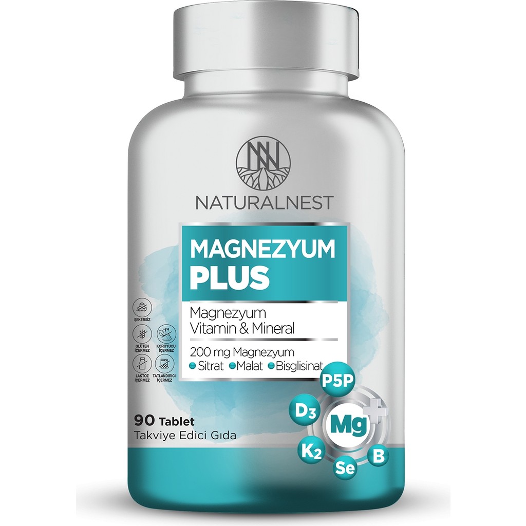 Naturalnest Magnezyum Plus 90 Tablet Diğer Fiyatı