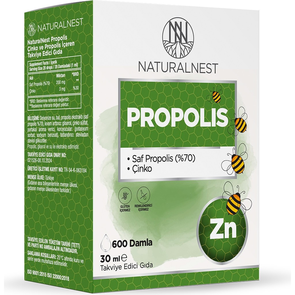 Naturalnest Propolis Damla 30 ml Diğer Fiyatı