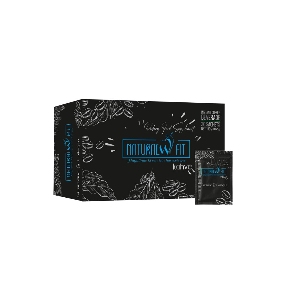 naturalwfit Natural W-fit Colojen & Lcarnitine Form Kahve 30 Şaset Detoks Kahve Fiyatı