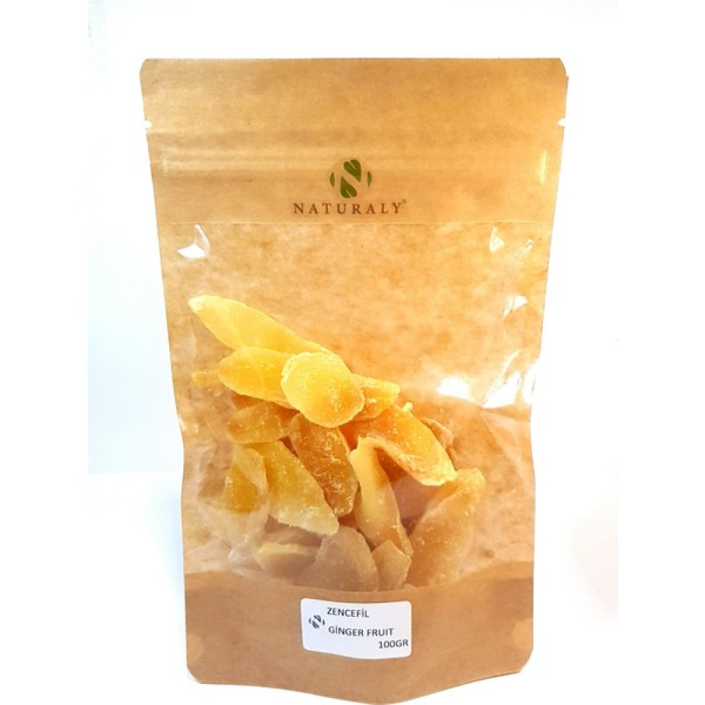 Naturaly Şekerli Zencefil Kurusu 100 gr Diğer Fiyatı