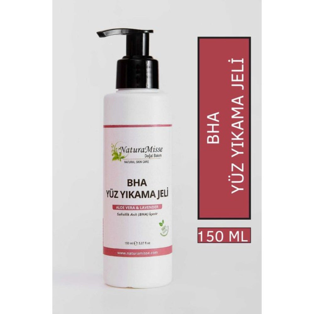 NaturaMisse BHA Yüz Yıkama Jeli 150 Ml (Salisilik Asit) - Siyah Nokta Günlük Yüz Temizleyici Cilt Temizleme ve Peeling Fiyatı
