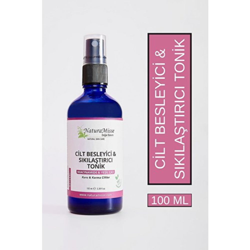 NaturaMisse Cilt Besleyici & Sıkılaştırıcı Tonik 100 ml Doğal & Gözenek Sıkılaştırıcı- Cilt Temizleyici Cilt Temizleme ve Peeling Fiyatı