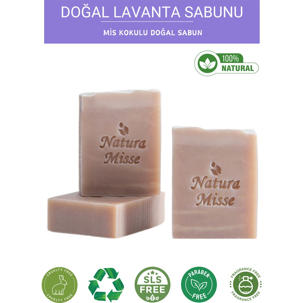 NaturaMisse Doğal Lavanta Sabunu 125 gr Sabunlar Fiyatı