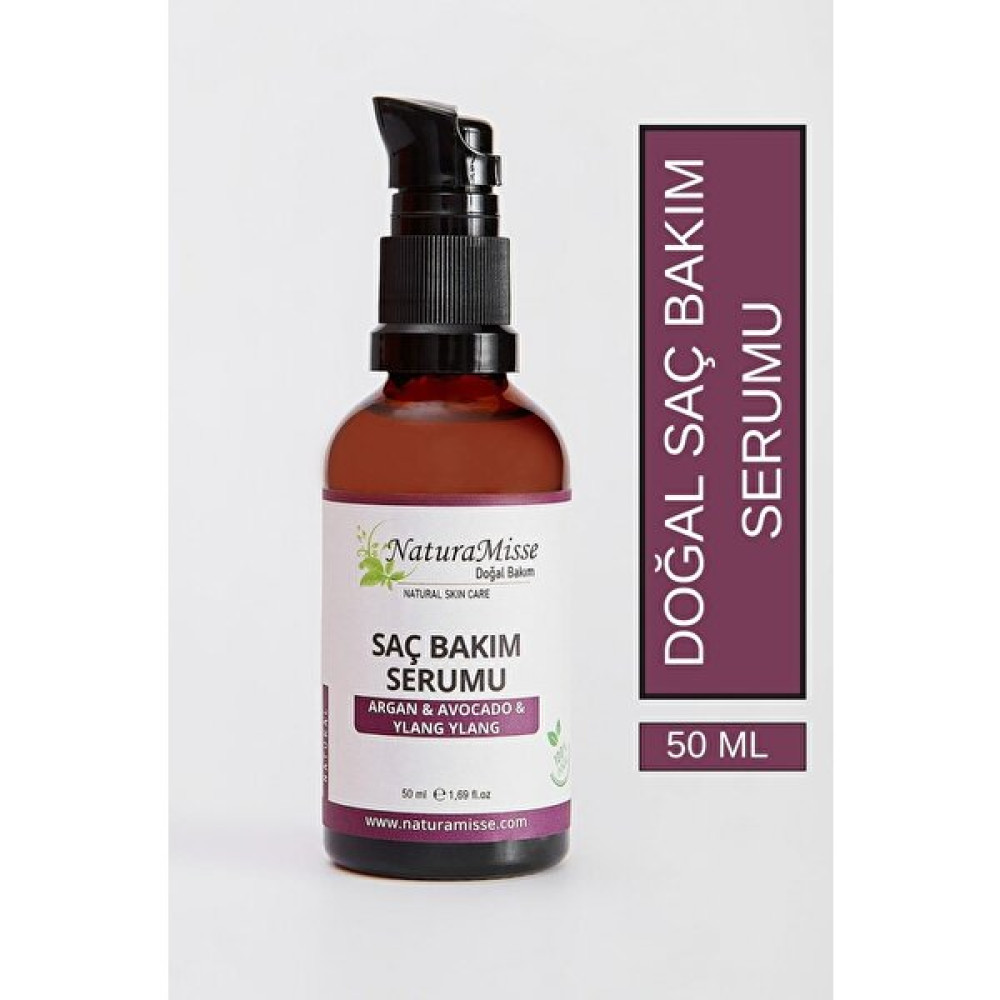 NaturaMisse Doğal Saç Bakım Serumu 50 Ml Zengin İçerikli Yağlar- Dökülme Karşıtı Besleyici Saç Bakım Maskeleri & Serumlar & Spreyler Fiyatı