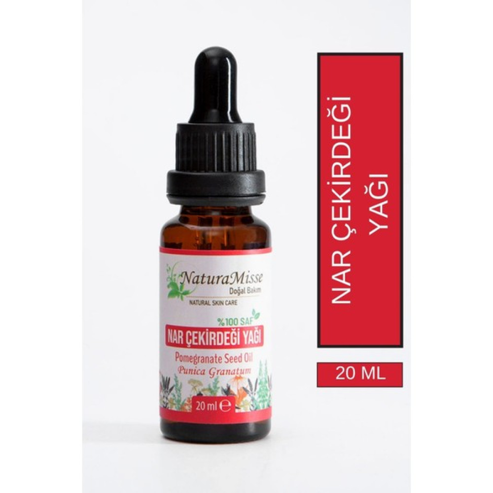 NaturaMisse Nar Çekirdeği Yağı 20 ml (Soğuk Sıkım) Doğal- Etki Nemlendiriciler Fiyatı