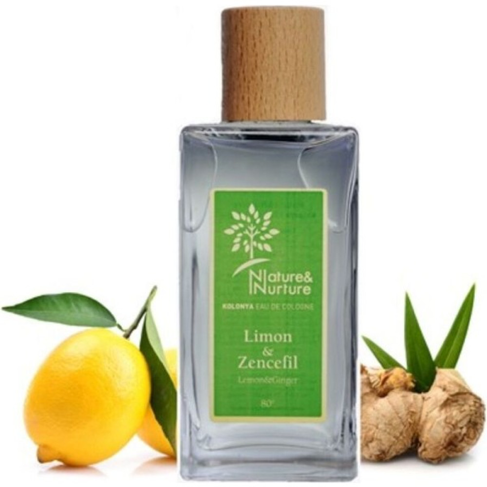 Nature & Nurture Limon & Zencefil Kolonyası 80° 190 ml Cam Şişe Oto Boyaları Fiyatı