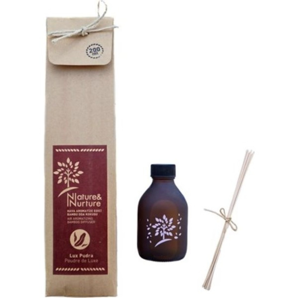 Nature & Nurture Lux Pudra Parfümlü Hava Aromatize Edici Bambu Çubuklu Oda Kokusu 200 ml Oto Boyaları Fiyatı