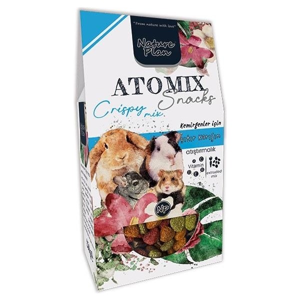 Nature Plan Atomix Snacks 250 gr Kemirgenler İçin Havuç ve Keçiboynuzu Zengin Besleyici Karışım SSD / Solid State Drive Fiyatı