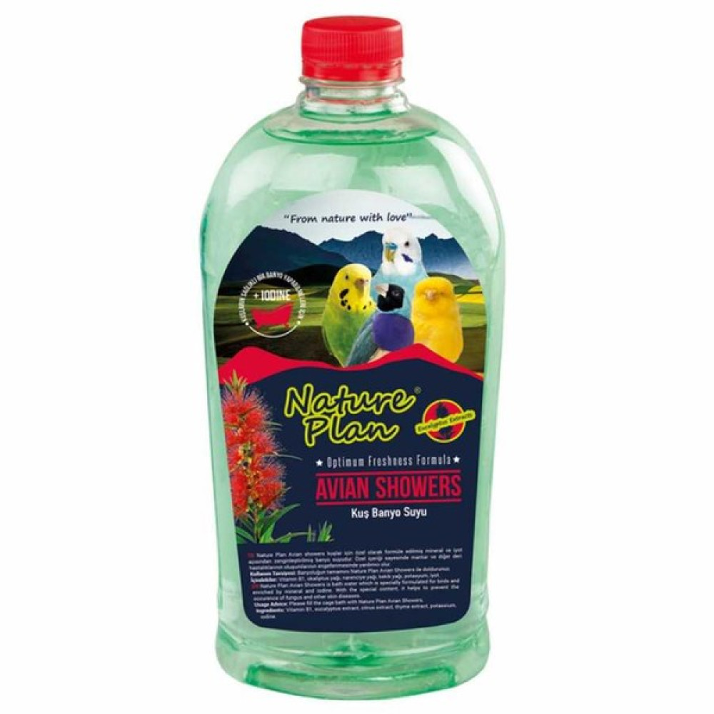 Nature Plan Avian Showers Kuş Banyo Suyu 1000 ml Evcil Hayvan Ürünleri Fiyatı