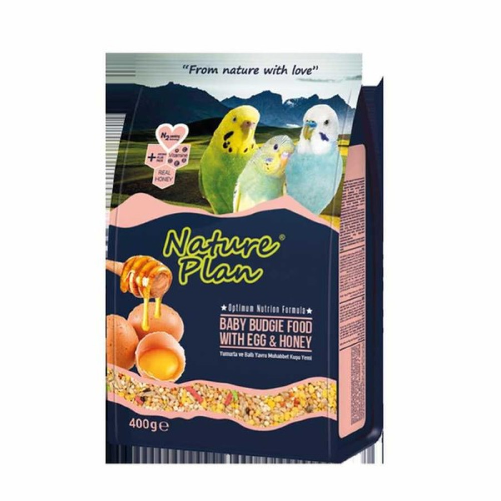 Nature Plan Ballı Yumurtalı Yavru Muhabbet Yemi 400 gr Evcil Hayvan Ürünleri Fiyatı