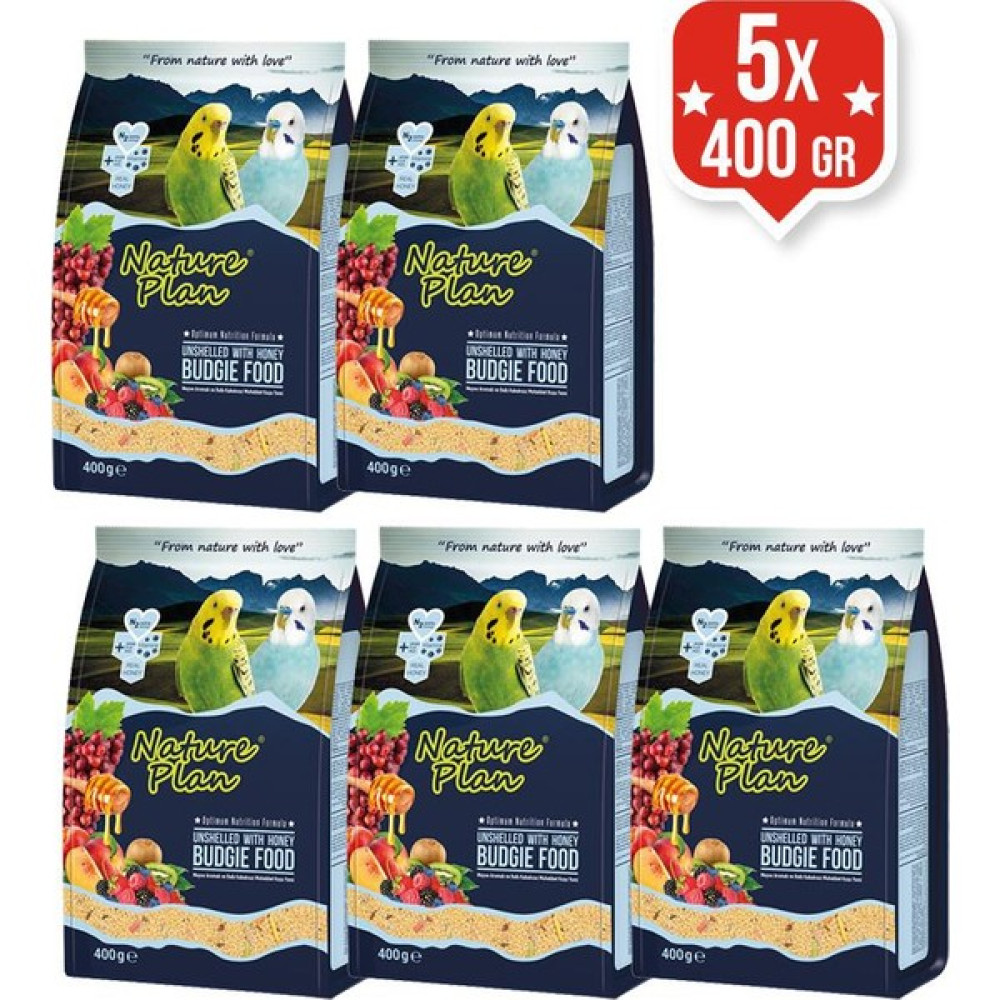 Nature Plan Kabuksuz Muhabbet Kuşu Yemi 400 Gr X 5 Adet Evcil Hayvan Ürünleri Fiyatı