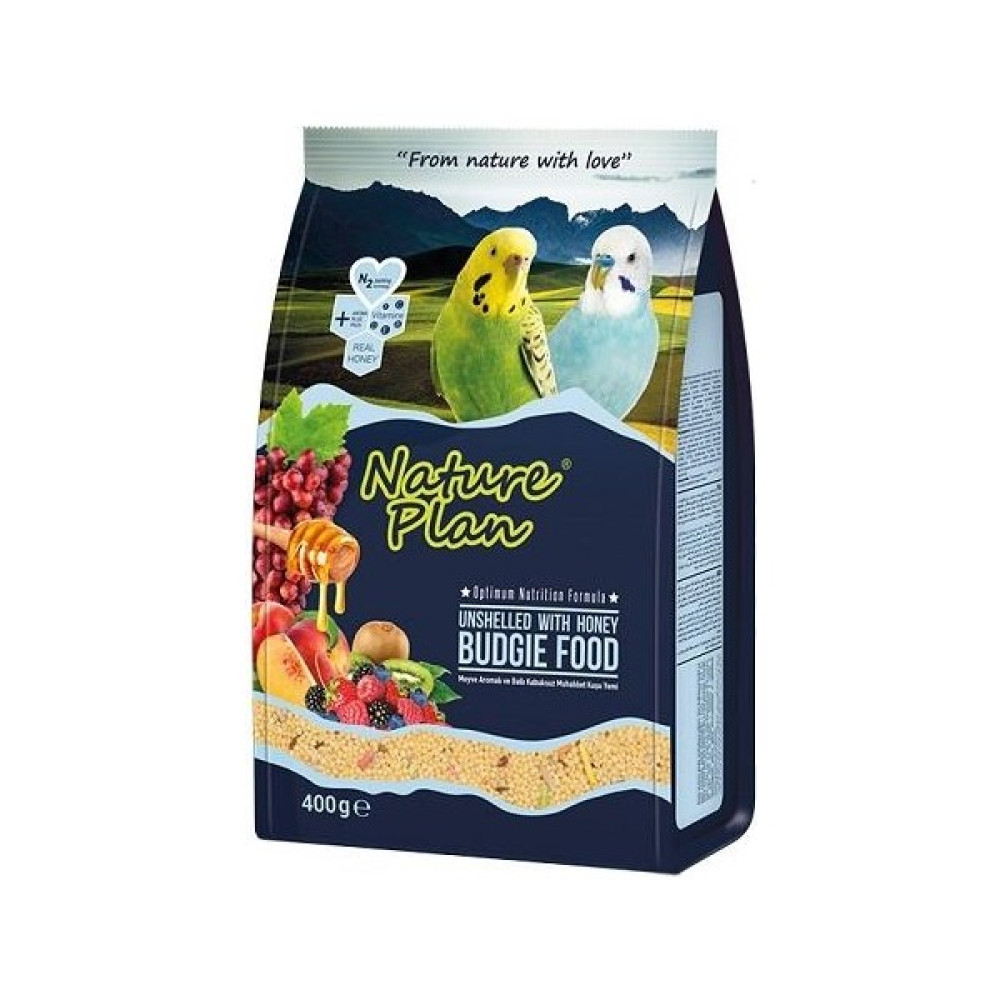 Nature Plan Kabuksuz Muhabbet Yemi 400 gr Evcil Hayvan Ürünleri Fiyatı