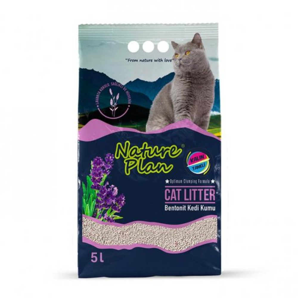 Nature Plan Lavanta Kokulu Bentonit Kalin Taneli Kedi Kumu 5 Lt Evcil Hayvan Ürünleri Fiyatı