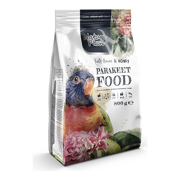 Nature Plan Meyve Aromalı ve Ballı Paraket Yemi 800 gr Tanecikli İçerik ile Zenginleştirilmiş Diğer Fiyatı