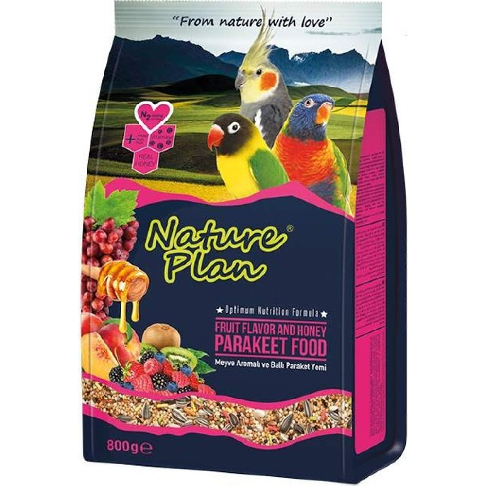 Nature Plan Paraket Sultan Cennet Papaganı Yemi 800 G x 6 Adet Evcil Hayvan Ürünleri Fiyatı