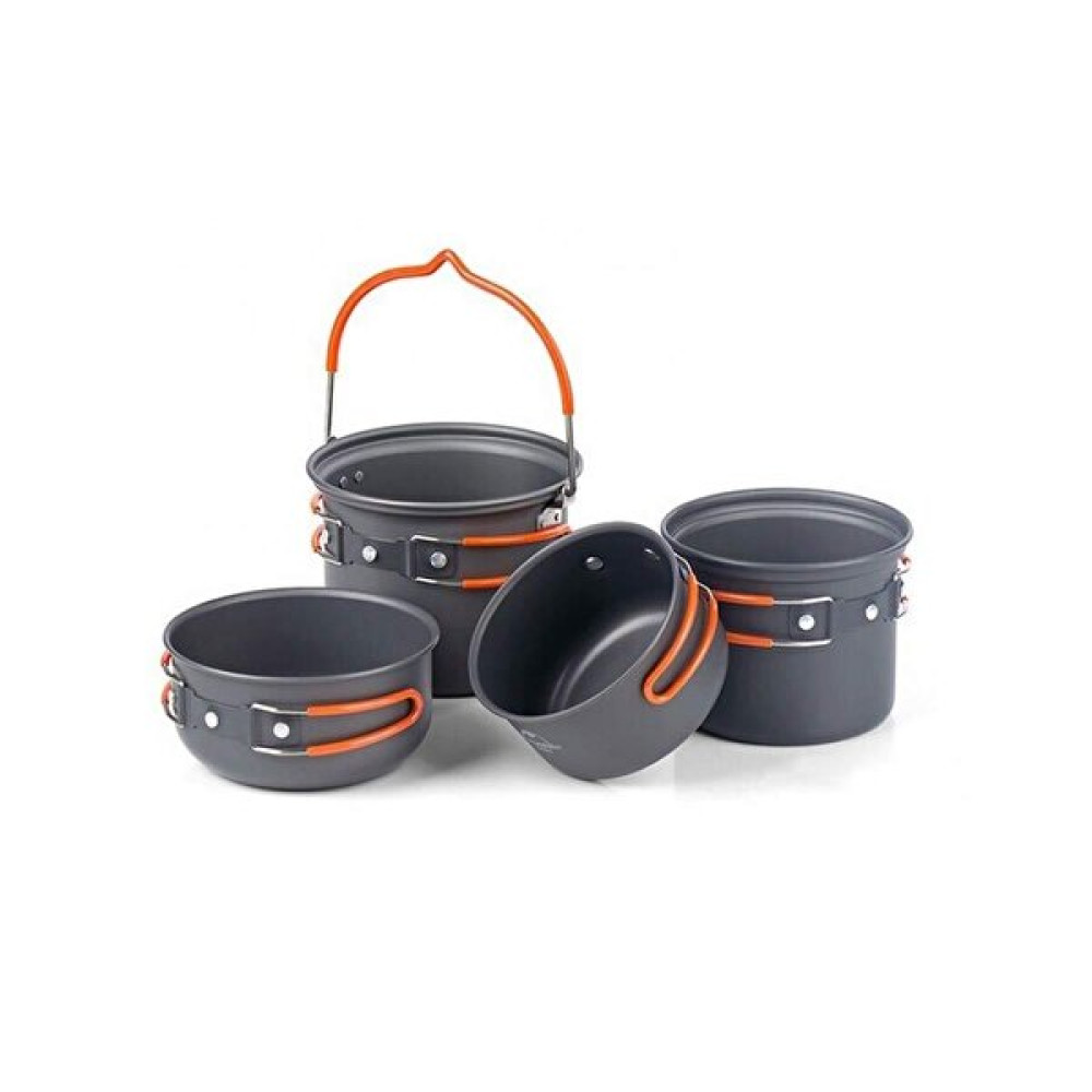 Naturehike 4-1 Ultralight 2-3 Kişilik Kamp Yemek Pişirme Seti Kamp Aksesuarı Fiyatı