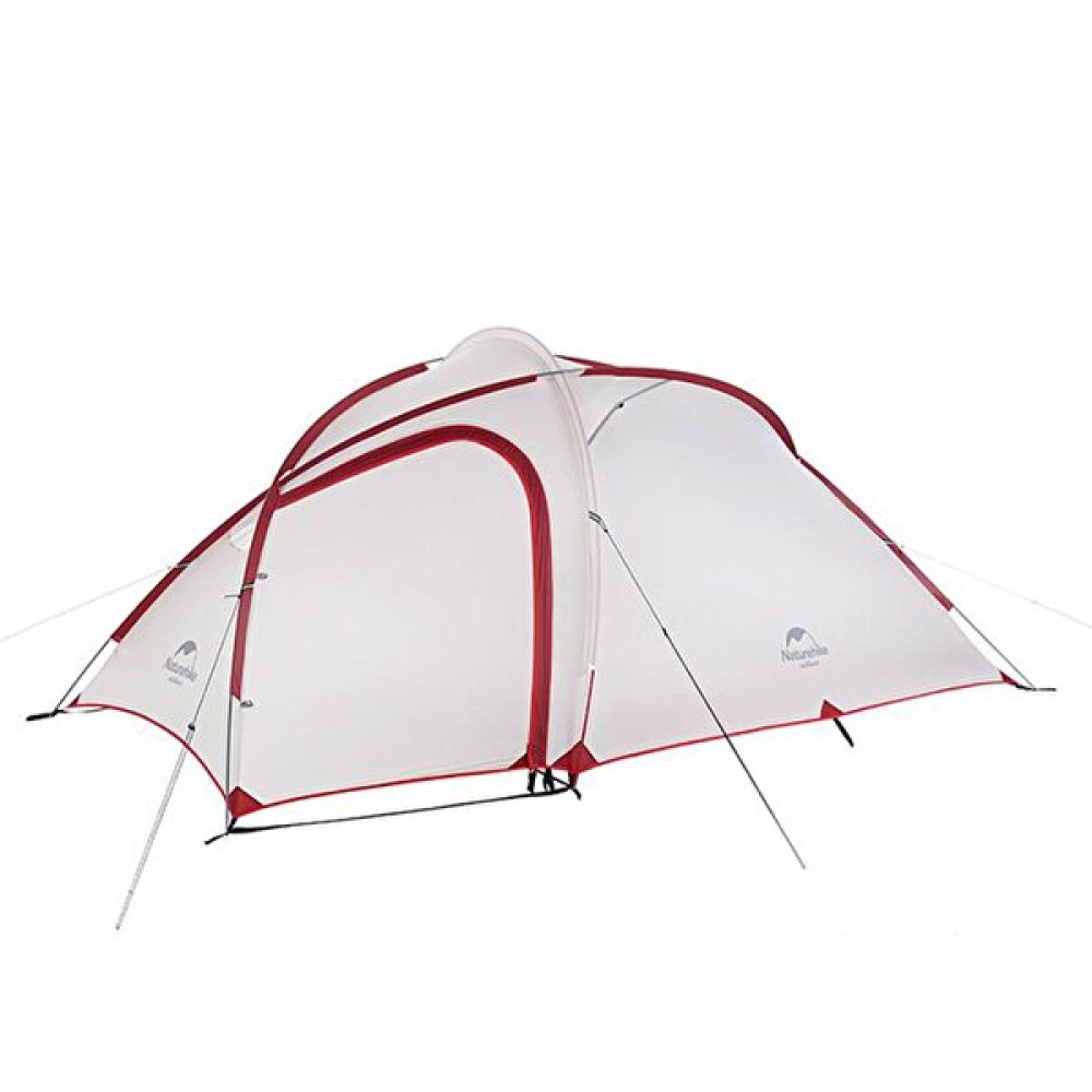 Naturehike Hiby Stan Ultralight Tek Büyük Yatak Odası 2-3 Kişilik Gri-Kırmızı Kamp Çadırı Çadır Fiyatı