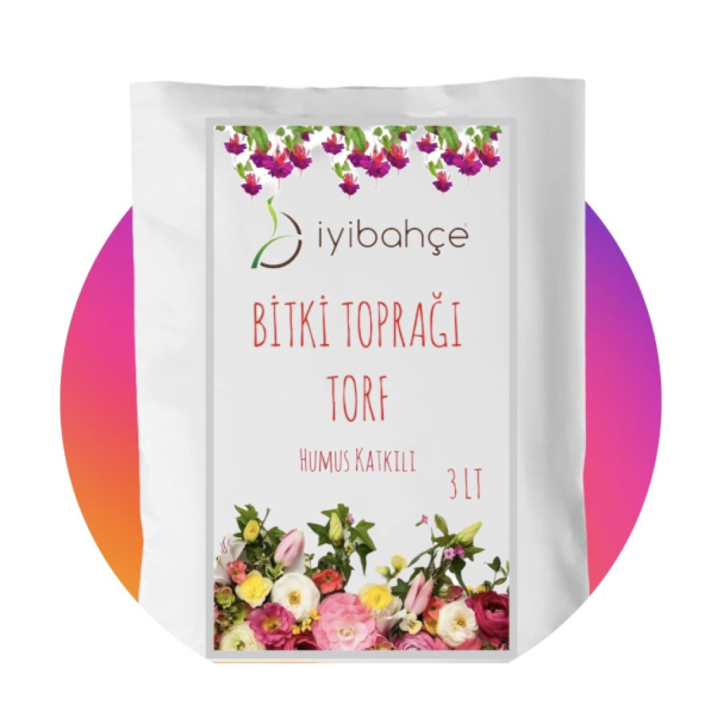 Naturel 3Lt Bitki Topragi Torf (Humus Katkili) Bitki Fiyatı