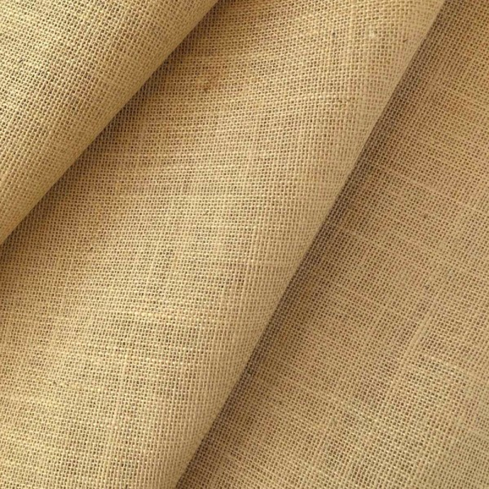 Natürel çuval bezi jüt kumaşı, 130 cm - Bej - 100 cm - 1 m Kumaşlar Fiyatı
