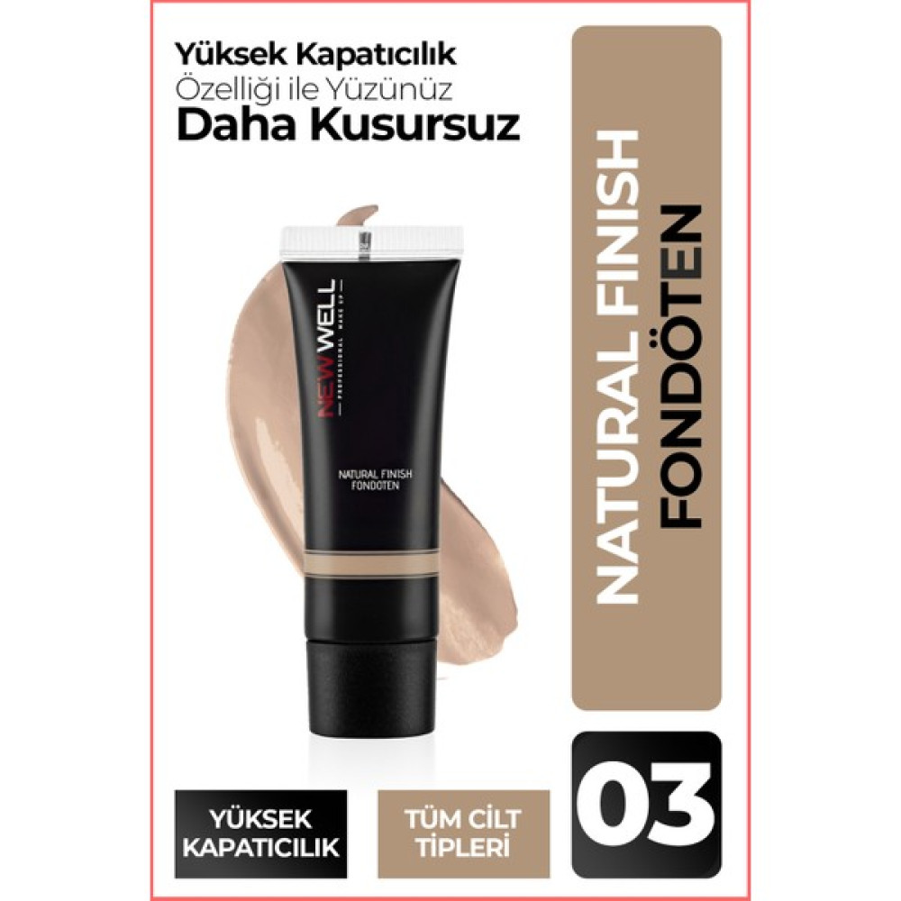 Naturel Finish Fondöten No 03 Fondötenler Fiyatı