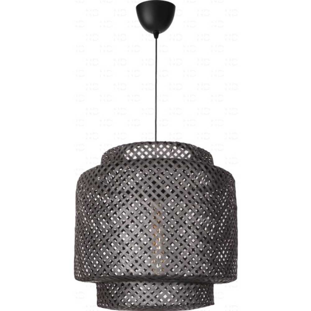 Naturel Home Sinnerlig Bambu Siyah Avize 40cm- İskandinav, Modern, Bohem, Rattan Avize, Aydınlatma - 1'li Avize Fiyatı