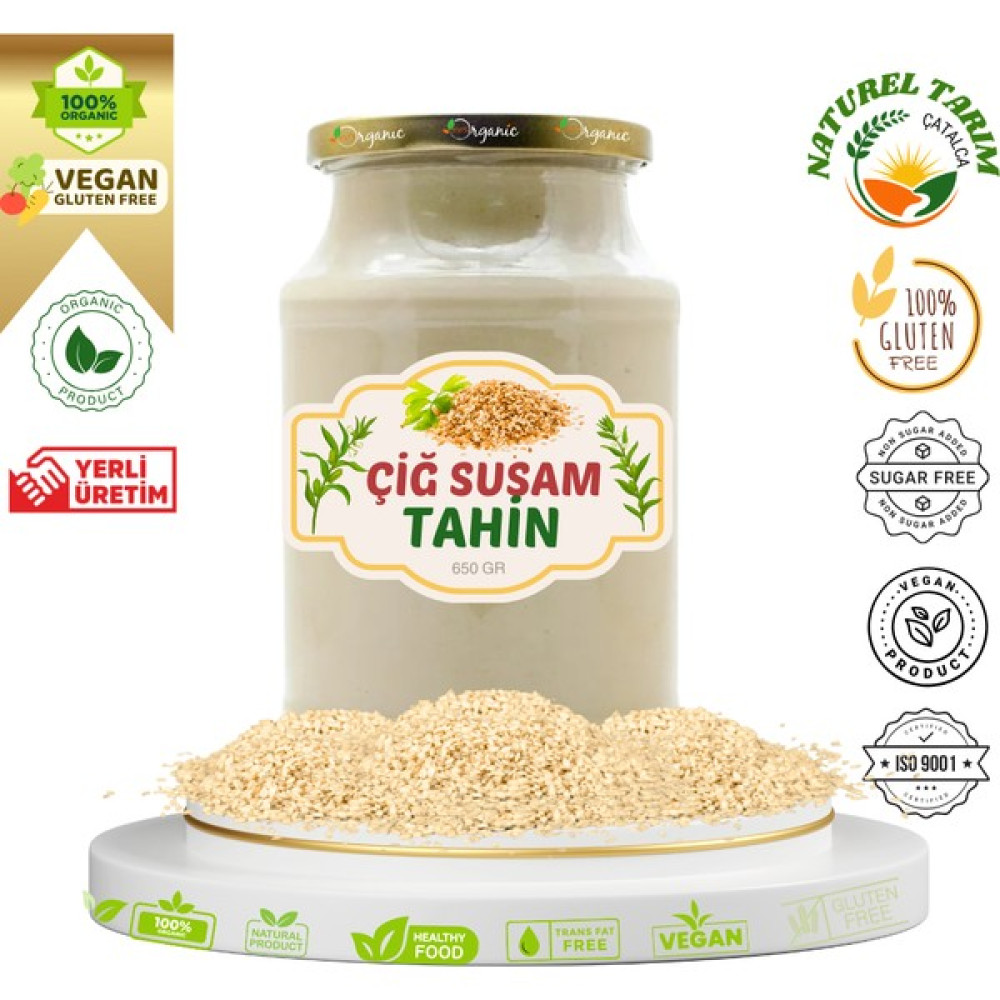 Naturel Tarım Çiğ Susam Tahini - 650 gr Diğer Fiyatı