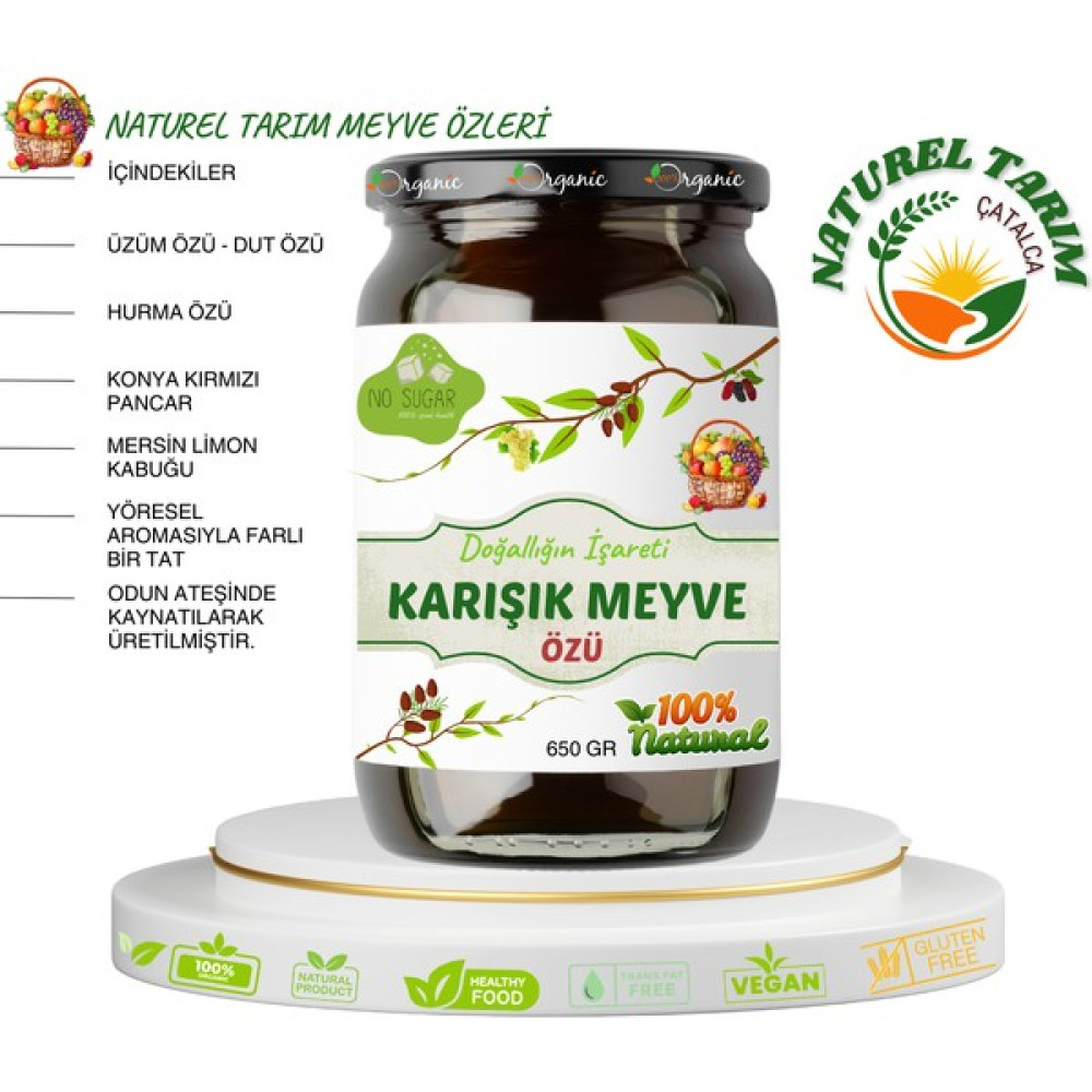 Naturel Tarım Karışık Meyve Özü - 850 gr Oto Boyaları Fiyatı
