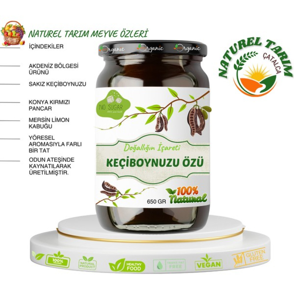 Naturel Tarım Keçi Boynuzu Meyve Özü - 650 gr Oto Boyaları Fiyatı