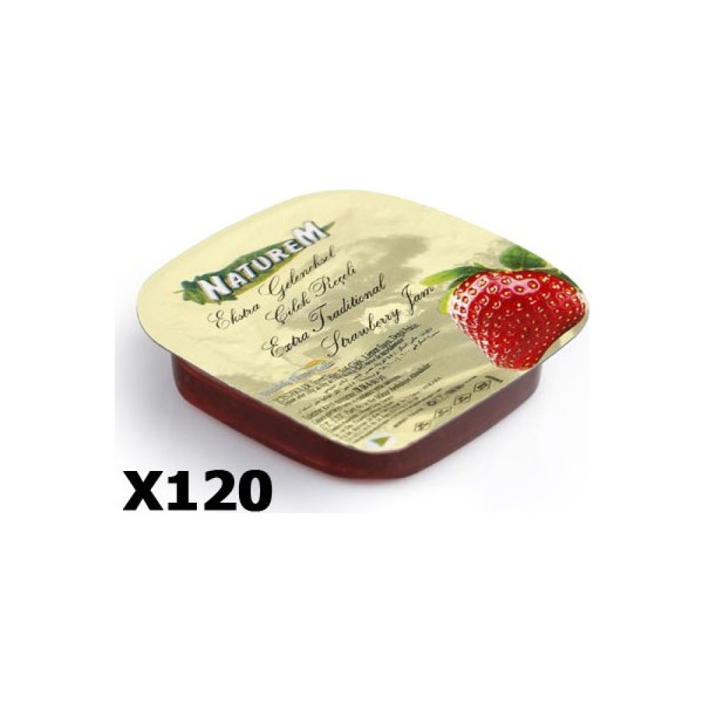 Naturem Çilek Reçeli 15 gr x 120 Adet - 1,8 kg Oto Boyaları Fiyatı