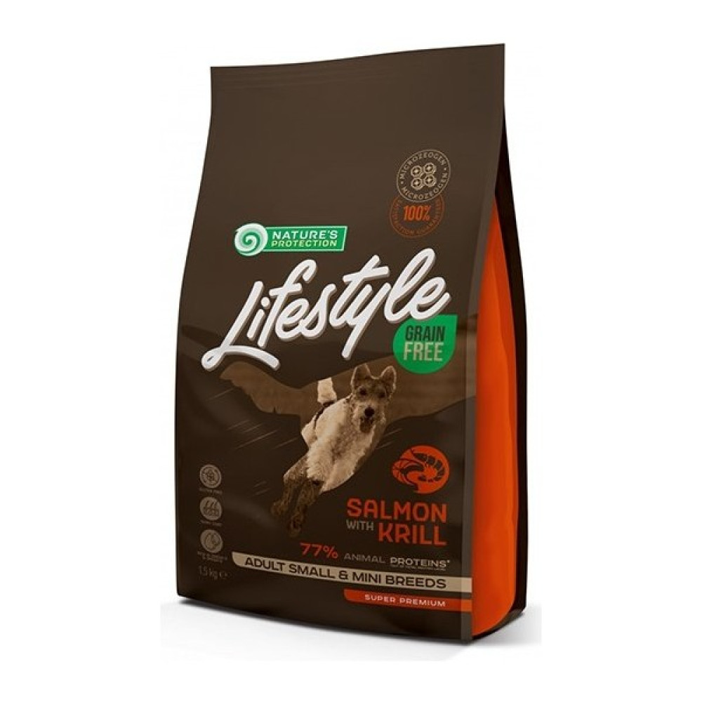 Natures Protection Lifestyle Tahılsız Karides ve Somonlu Küçük Irk Yetişkin Köpek Maması 1.5 kg Evcil Hayvan Ürünleri Fiyatı