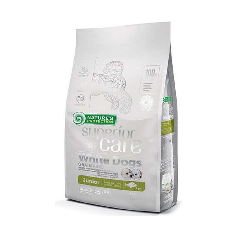 Natures Protection Natures P. White Dog Balıklı Tahılsız Junior Köpek Maması 1,5 kg Evcil Hayvan Ürünleri Fiyatı