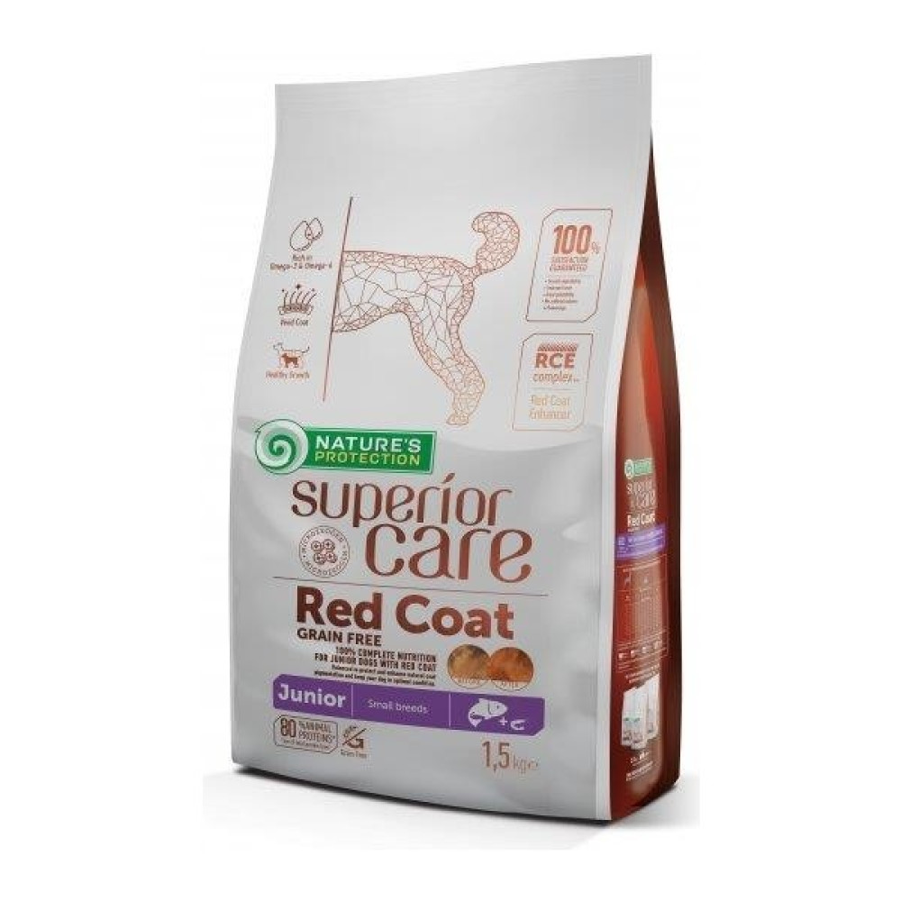 Natures Protection Nature's Protection Tahılsız %80 Hayvansal Proteinli Somonlu Küçük Irk Kızıl Yavru Köpek Maması 1.5 kg Evcil Hayvan Ürünleri Fiyatı