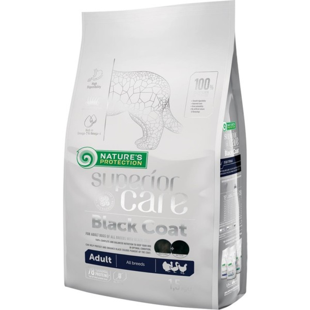 Nature's Protection Tahılsız %78 Hayvansal Proteinli Kümes Hayvanlı Siyah Köpek Maması 1.5 kg Evcil Hayvan Ürünleri Fiyatı
