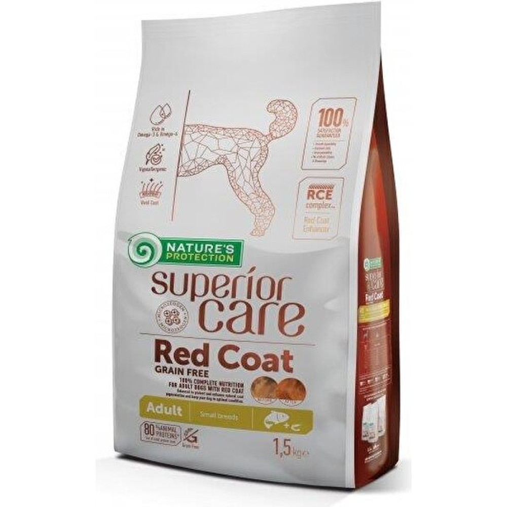 Nature's Protection Tahılsız %80 Hayvansal Proteinli Somonlu Küçük Irk Kızıl Köpek Maması 1.5 kg Evcil Hayvan Ürünleri Fiyatı