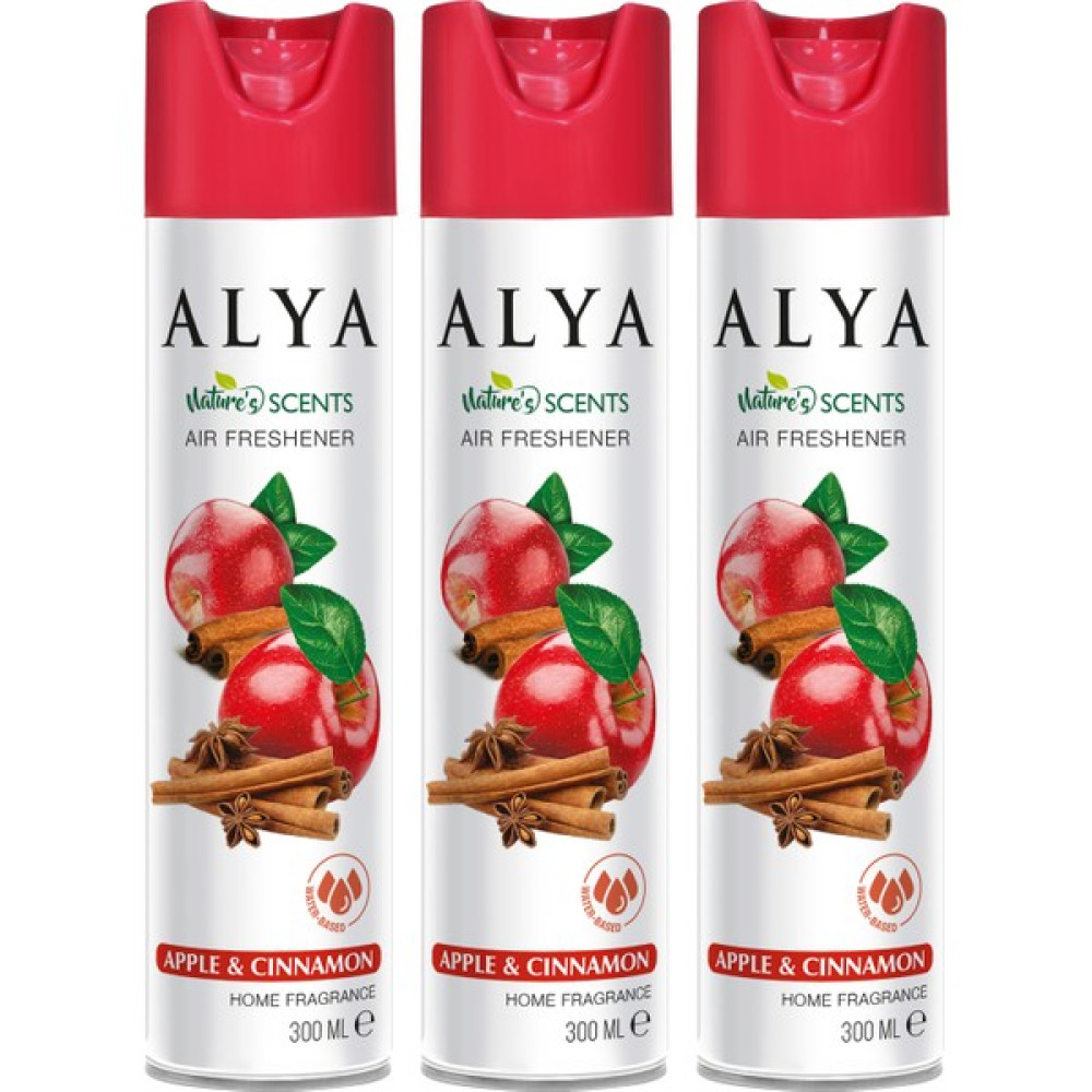 Nature's Scents Apple & Cinnamon Elma & Tarçın Su Bazlı Oda Kokusu ml x3 Adet Oto Boyaları Fiyatı