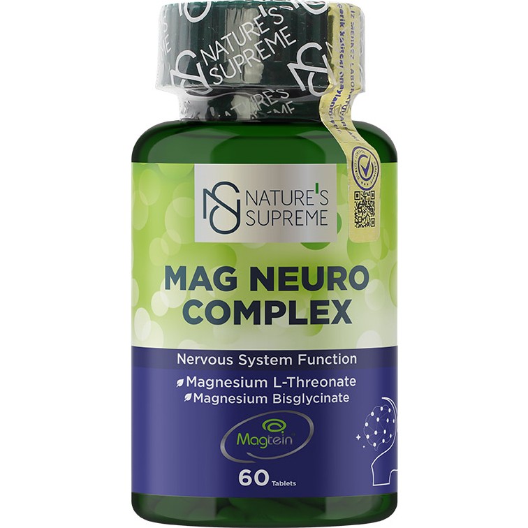 Nature's Supreme Mag Neuro Complex 60 Tablet - Aromasız Diğer Fiyatı