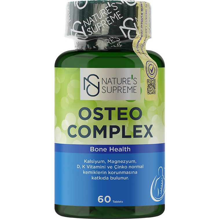 Nature's Supreme Osteo Complex 60 Tablet - Aromasız Diğer Fiyatı