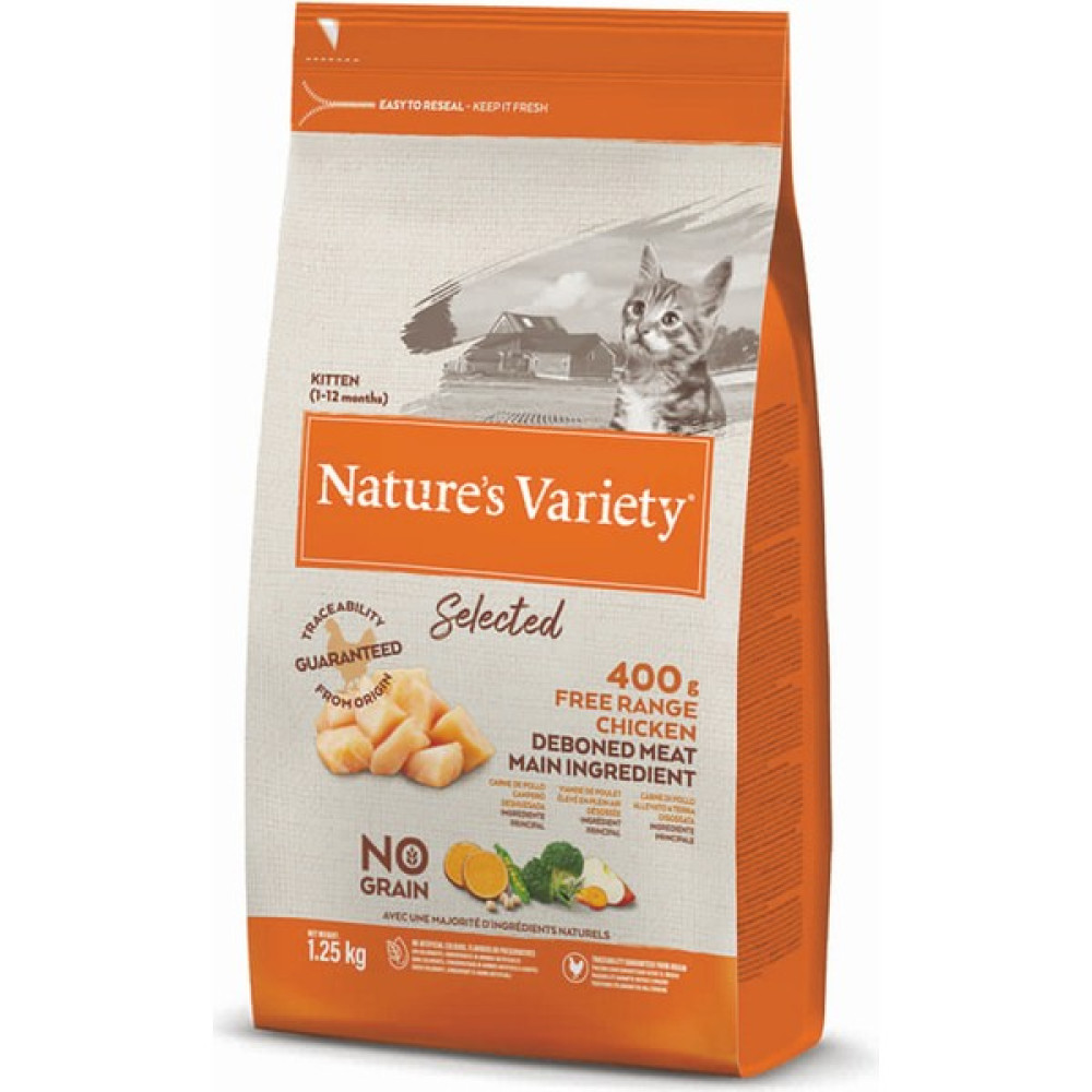 Natures Variety Cat No Grain Kitten Free Range Chicken 1,25KG 11 Oto Boyaları Fiyatı