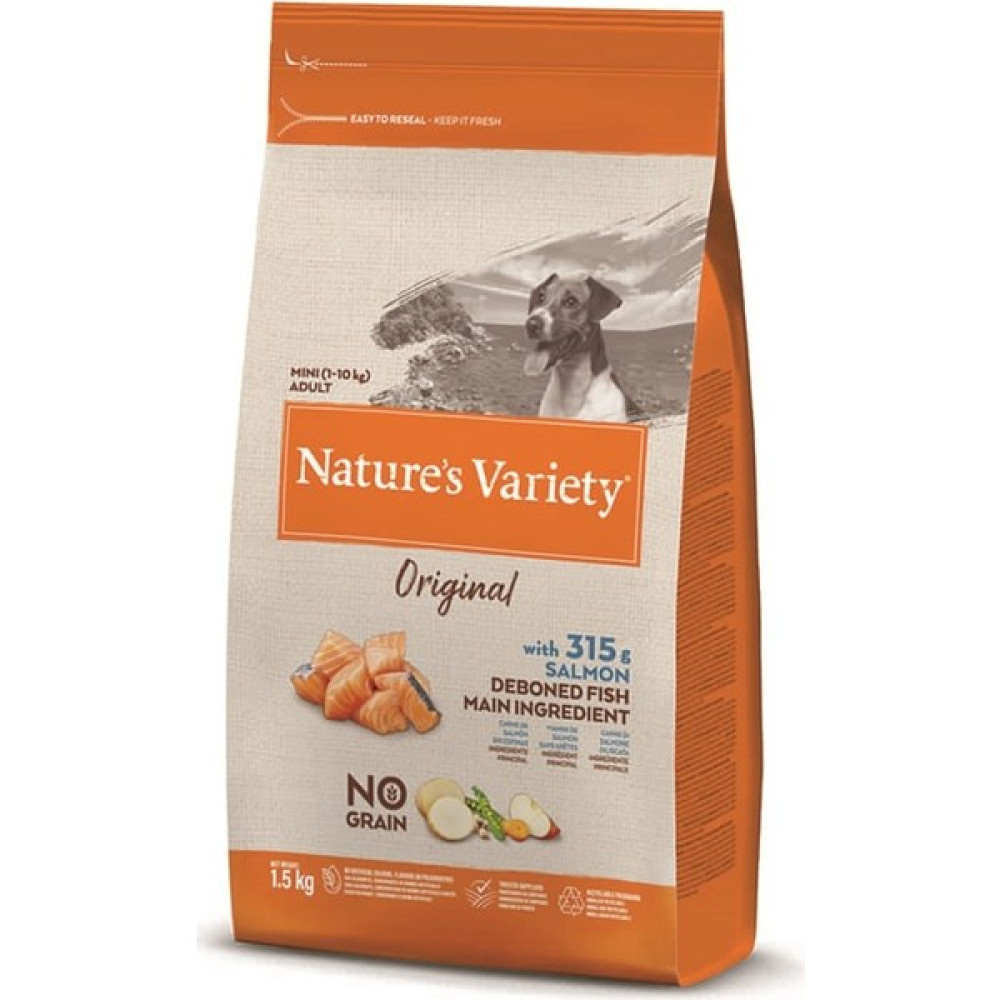 Nature's Variety No Grain Somonlu 1,5 kg Tahılsız Mini Irk Köpek Maması Evcil Hayvan Ürünleri Fiyatı