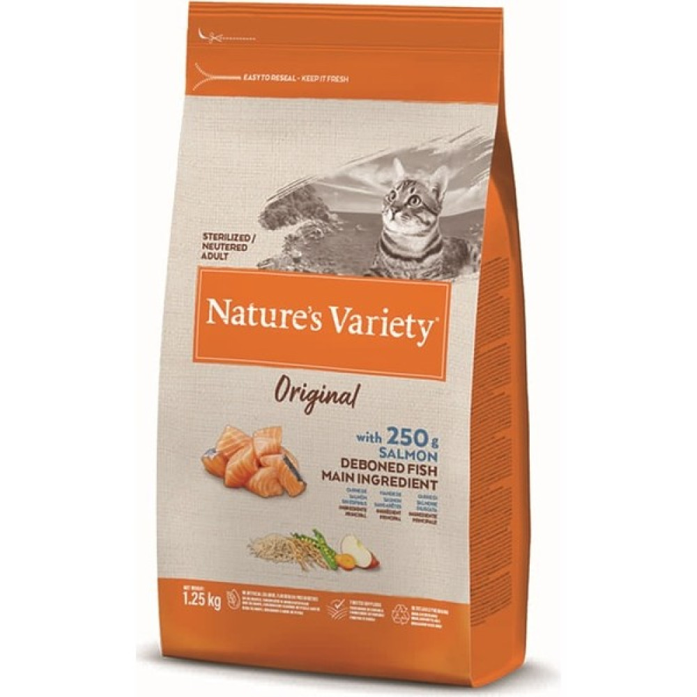 Nature's Variety Somonlu Kısırlaştırılmış Kedi Maması 1,25 kg Evcil Hayvan Ürünleri Fiyatı