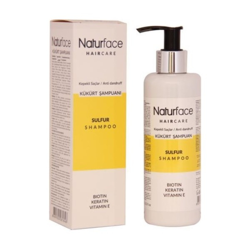 Naturface Kepekli Saçlar Kükürt Şampuanı 250 Ml. Şampuan ve Saç Kremi Fiyatı