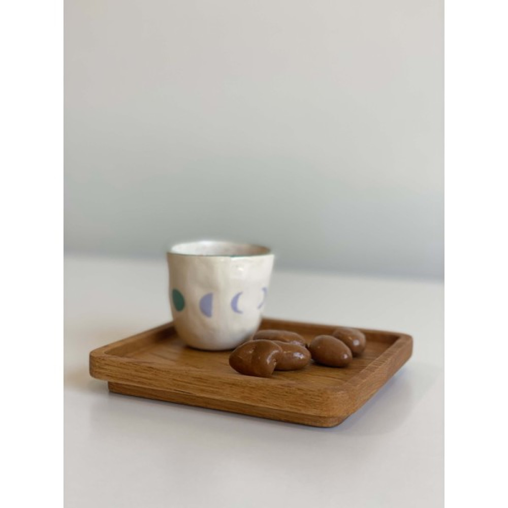 Naturi Luna En Küçük Boy 15 x 13 cm Ahşap Tepsi Sunum Tepsisi Çay-Kahve Tepsisi Dikdörtgen Sunumluk - Naturel Ahşap Servis Tepsisi Fiyatı